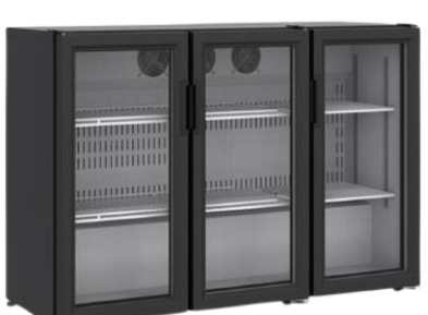 Back bar 3 portes battantes